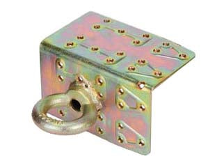 PIASTRA DI SICUREZZA AD ANGOLO ART.864  mm.140x80x80  spessore mm.3    ALDEGHI