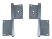 CERNIERE IN GROSSEZZA IN FERRO LUCIDO- - mm.140x92 SX - 12 pezzi