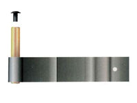 CARDINI A MURARE PERNO FISSO- - mm.135x30 perno ø mm.12 - ferro verniciato nero - 6 pezzi DIDIEFFE