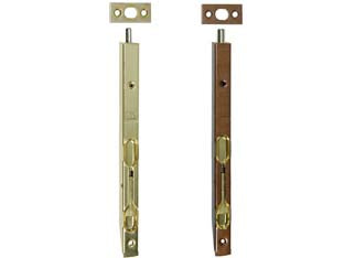 CATENACCI A LEVA FRONTALE DA INCASSO- - mm.150x16 bronzato (D.00320.15.22) - 20 pezzi AGB