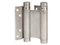 CERNIERE A MOLLA TIPO BOMMER ACCIAIO NICHELATO- - mm.75 - 1 coppia IBFM