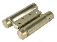 CERNIERE A MOLLA TIPO BOMMER ACCIAIO OTTONATO ART.109- - mm.100 - 1 coppia IBFM