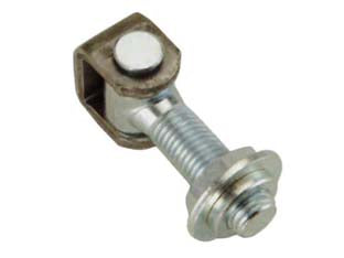 CARDINE A SALDARE REGOLABILE ZINCATO CON CAVALLOTTO ART.375- - mm.30x40x93 M20 - 5 pezzi COMBI