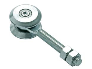 CARRELLO A 2 RUOTE CON CUSCINETTO MEDIO SCORREVOLE ART.2C- - mm.127x22 - 2 pezzi COMUNELLO