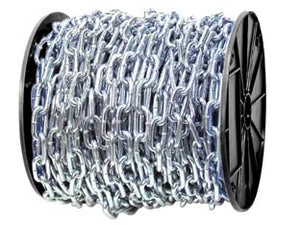 CATENA GENOVESE ZINCATA IN ROTOLI- - n°32 maglia  EE ¸ mm.11 in rotoli da mt.10 - 1 rotolo QUALITY