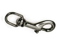 MOSCHETTONI REDINE LUNGO CON GIRELLO IN OTTONE NICHELATO- - mm.68 con asola da mm.12 - 5 pezzi