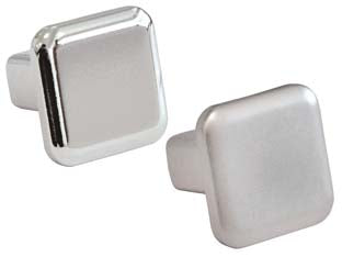 POMOLI PER MOBILI MOD.GN04 IN ZAMA- - ø mm.20 cromo opaco - 5 pezzi METALSTYLE