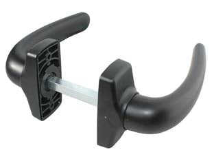 MANIGLIA IN RESINA CON MOLLA NERA ART.539 - 5 paio IBFM