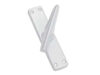 MARTELLINA ALU IN ALLUMINIO ARGENTO- - movimento martellina quadro mm.7 - 2 pezzi