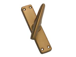 MARTELLINA ALU IN ALLUMINIO BRONZATO  movimento martellina quadro mm.7