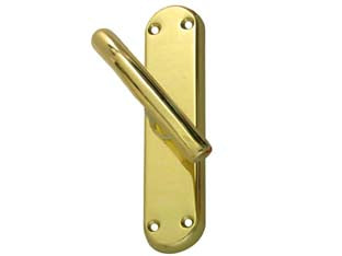 CREMONESE E MARTELLINA VEGA IN ZAMA FINITURA OTTONE LUCIDO- - movimento gratz e fori - 2 pezzi COTTALI