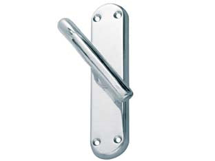 CREMONESE VEGA IN ZAMA FINITURA OTTONE CROMATO- - movimento martellina quadro mm.7 - 2 pezzi COTTALI