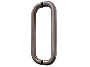 MANIGLIA- - mm.382x32x85h. - interfori mm.350 - 1 coppia