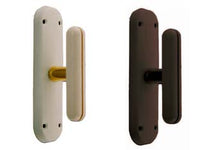 CREMONESE MOD. BRASILIA PER FINESTRA NYLON E OTTONE- - nera - 2 pezzi