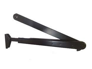 BRACCIO CON FERMO NERO PER DC300 DCL193  nero RAL9005 (DCL1939005)    ASSA ABLOY