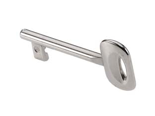 CHIAVE SPECIALE PER PATENT NICHELATA- - n°11 - 10 pezzi BONAITI