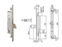 SERRATURA TRIPLICE DA INFILARE PER MONTANTI SOLO CATENACCIO 46820  mm.25 (46820250)    CISA