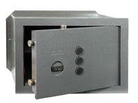 CASSAFORTE CON COMBINAZIONE A 3 POMOLI 82410  mm.360x200x240h. Kg.18,4 (8241031) 2 caten.    CISA