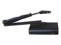 CHIUDIPORTA AEREI MULTIFORZA CON ARRESTO C1416  nero 090 (C141603090)    CISA