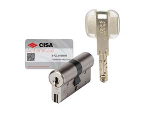 CILINDRO EUROPEO FRIZIONATO RS3 S NEW OL3S1  mm.85 decentrato (40x45) 10L3S130012NWCA    CISA