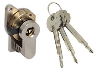 CILINDRI A INFILARE CISA SAGOMATO CON CHIAVE A CROCE 02400100  02400100    CISA