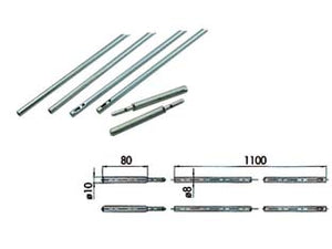 ASTE COMPLETE PER SERRATURE INFILARE 06415- - ø mm.10 (06415000) - 1 coppia CISA