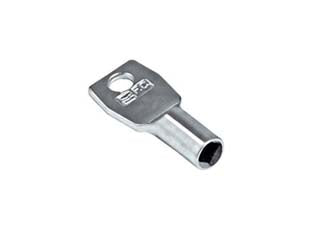 CHIAVE PER SERRATURE CON QUADRELLO IN ZAMA 625 - 10 pezzi COMUNELLO