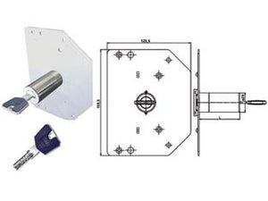 CILINDRI EUROPEI K55 CON CARTELLA SAGOMATA  mm.60, 3 chiavi    CR