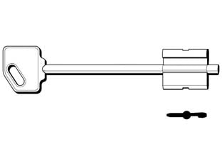 CHIAVI DOPPIA MAPPA CR 10- - mm.116 - 5 pezzi CR