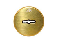 MOSTRINA TONDA DORATA PER CHIAVI DOPPIA MAPPA 30NDM01  ø mm.60 (30NDM01)    CR