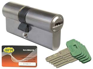 CILINDRO EUROPEO 2304  mm.70 decentrato (30+40)    IBFM