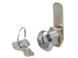 CILINDRI A LEVA PER ARMADIETTI 150- - mm.16 finitura cromata - 5 pezzi IBFM