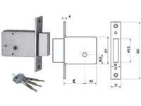 SERRATURA DA INFILARE 15001  mm.40 (15010040)    ISEO