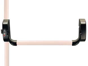 CHIUSURA MODULARE REVERSIBILE NERA  9414 PER MANIGLIONE ANTIPANICO  (9414000505)    ISEO