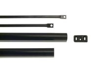 ASTE E COPERTURE VERNICIATE NERE 94100205 PER MANIGLIONE ANTIPANICO  per porte altezza max mm.2400 (94100205)    ISEO