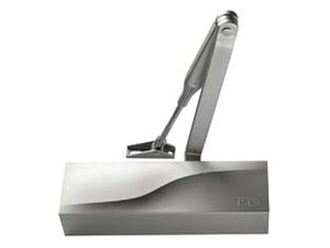 CHIUDIPORTA AEREO IS60 3721 ARGENTO  c/fermo, mm.228x69x51h. (372101003)    ISEO