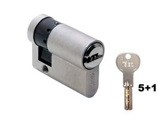 MEZZO CILINDRO EUROPEOR6 PLUS 82R60  mm.40 (30+10) (82R6030109C5)    ISEO