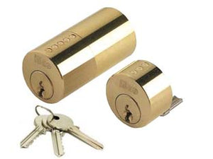 COPPIA CILINDRI F5 PER SERRATURE DA APPLICARE 854  porte spessore max mm.50 (854507)    ISEO