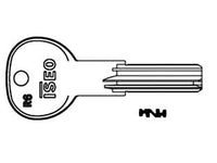 CHIAVE GREZZA PER CILINDRI R6 020839- - (020839) - 10 pezzi ISEO