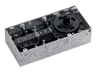 CHIUDIPORTA A PAVIMENTO SERIE MAB 7100  con blocco a 90  ° (ME71610S0)    MAB