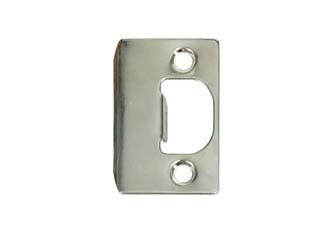 CONTROBORDO STANDARD IN OTTONE NICHELATO PER SCROCCO TUBOLARE- - mm.40x57 (P875 US15) - 6 pezzi MERONI