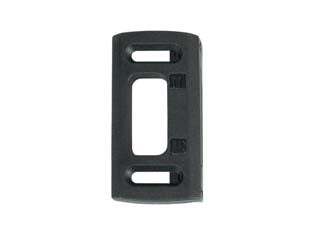 CONTROBORDO REGOLABILE PER PROFILATI IN ALLUMINIO PER SCROCCO TUBOLARE- - mm.35x64 (P1291R) - 6 pezzi MERONI