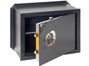 CASSAFORTE CON CHIAVE DOPPIA MAPPA 11.1220  mm.410x200x290h. 2+2 chiusure, Kg.22,5 (111220)    MOTTURA