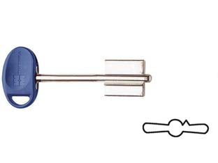 CHIAVI ORIGINALI MOTTURA DOPPIA MAPPA 92187/5- - (92187BLU5C) - 5 pezzi MOTTURA