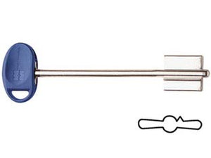 CHIAVI ORIGINALI MOTTURA DOPPIA MAPPA 92188/5- - (92188BLU5C) - 5 pezzi MOTTURA