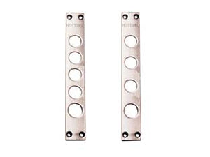 CONTROPIASTRE PER SERRATURE PORTE BLINDATE 94240F  interasse mm.37, mm.30x206x3 (94240F037)    MOTTURA
