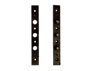 ANTISCASSO PARASTRAPPO A TRE PUNTE- - mm.20x4x160h. - 2 coppia MRCAS