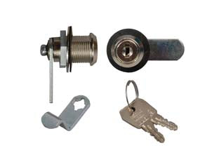 SERRATURA COMPLETA A LEVA PER CASSETTE POSTALI TIPO AC- - ø mm.16 - 5 pezzi MRCAS