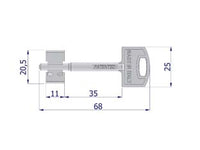 CHIAVE DOPPIA MAPPA SECURMAP11- - (OCV3XNISBOZ) - 5 pezzi SECUREMME