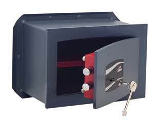 CASSAFORTE CON CHIAVE DOPPIA MAPPA 800  mm.310x195x210h. Kg.10 (801PA) 2 catenacci    STARK